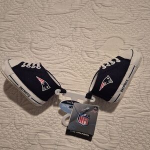 New England Patriots baby prewalker slip on shoes 0-6 months NWT